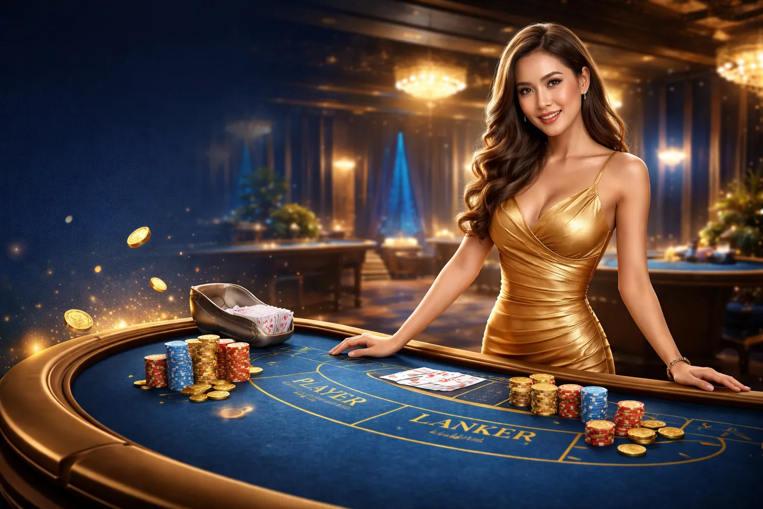 Người chơi e-sports đang thi đấu, biểu tượng cá cược e-sports