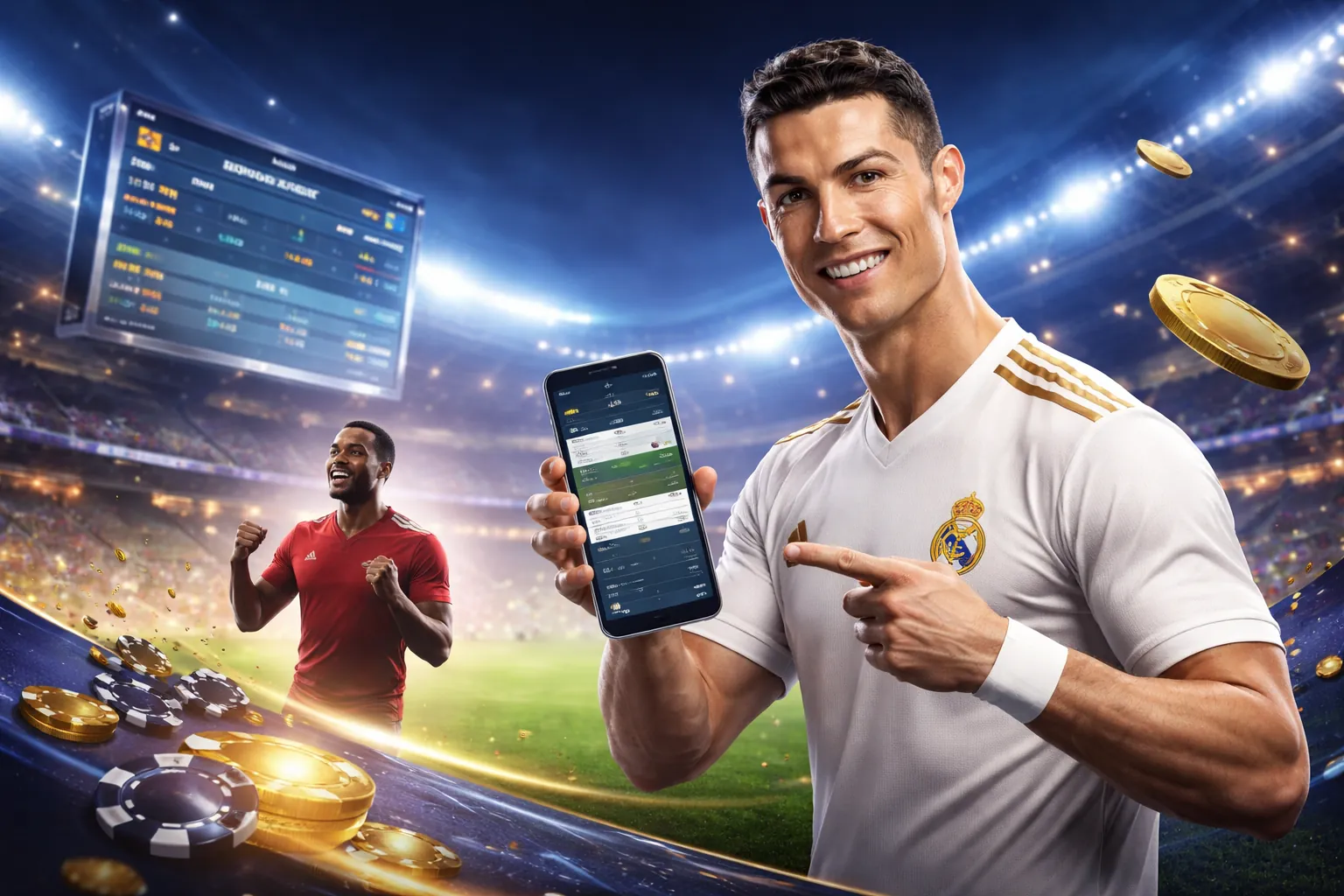 Sân bóng rổ với cầu thủ đang thi đấu sôi nổi, logo Luck8882